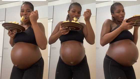 "I can finally eat it in peace": Pregnant woman cuts pineapple into plate, dances with it in viral TikTok video
