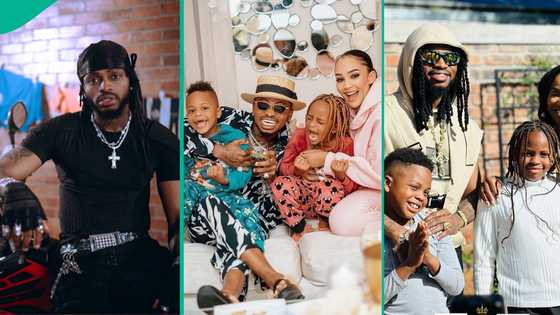 Diamond Platnumz opens up about his kids, says they are not all his, fans share observation: "Deep"