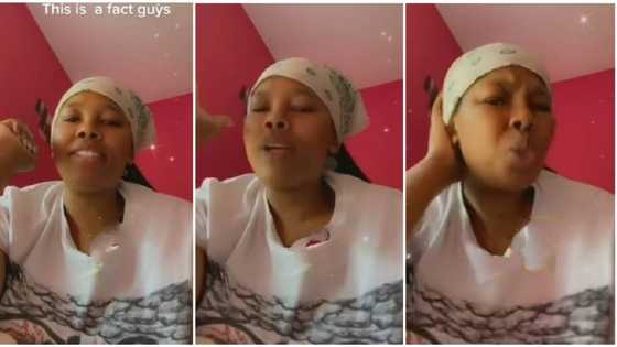 Rare video shows beautiful South African lady praising Nigerians, says "they are leading in everything"