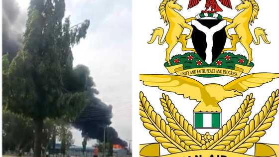 Panic as fire guts Abuja Air Force Base, casualty details emerge