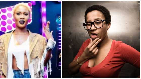 Ghanaian singer's shredded outfit at Soundcity Awards sparks mixed reactions: "Rag day energy"