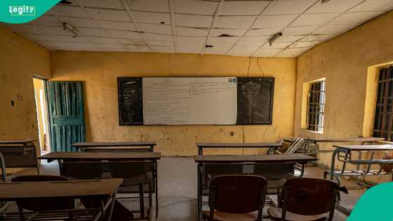 Classroom block of school collapses during school hours in Lagos