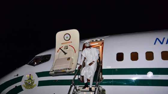 Karin bayani: Hotunan tarbar da El-Rufai ya yi wa Buhari a Kaduna bayan ya baro Gambiya