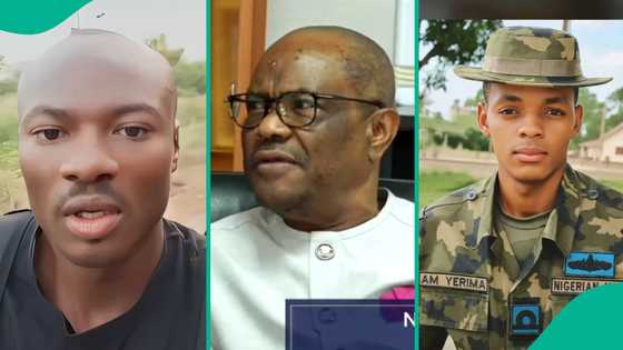 Police man raises one important question for naval officer who confronted Nyesom Wike in Abuja