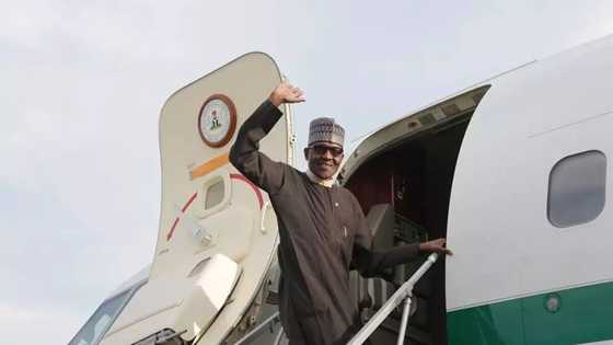 President Buhari reportedly travels to London for medical appointment (photos)