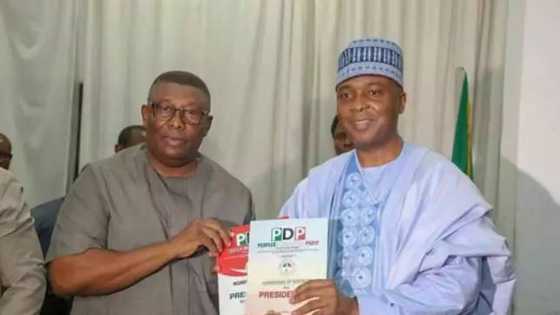 Yanzu-Yanzu: Saraki ya bayyana alherin da ya tanadar wa 'yan Najeriya idan ya gaji Buhari