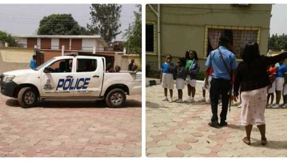 Primary school pupils arrested in Enugu for not doing their assignments (photos)