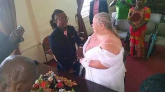 Sierra Leonean singer marries woman old to be his grandmother (photos)