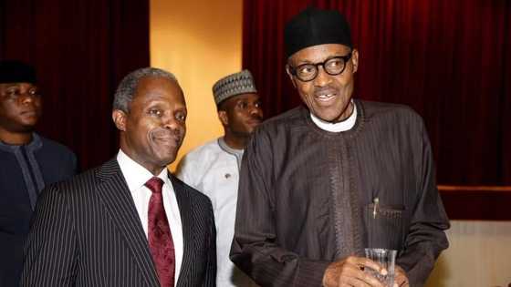 I get half salary because of Buhari - Osinbajo