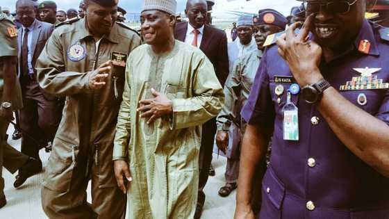 JUST IN: Buhari hands over 2 presidential aircraft to Air Force (photos/video)