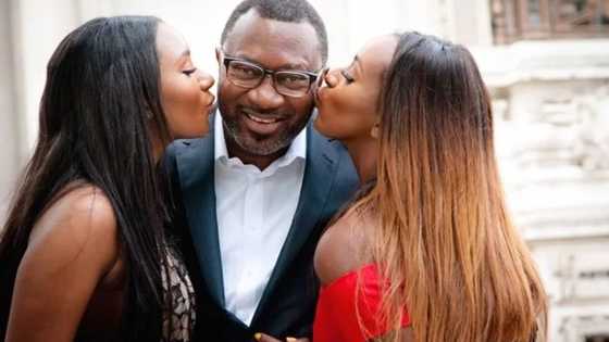 DJ Cuppy, Temi react as their billionaire father Femi Otedola joins Instagram