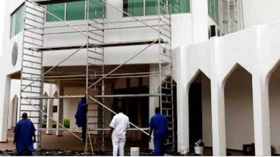 PHOTOS: Check Out The Renovations Going On In Aso Rock Villa