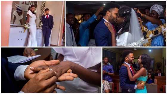 Nigerian music artist secretly walks down the aisle with lover
