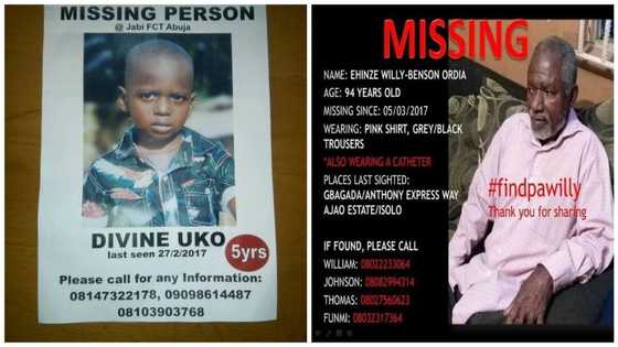 Raise alarm about missing person or case of kidnapping in Nigeria via Legit.ng