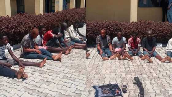 Finally, police arrest, parade suspected kidnappers of APC chieftain in Ondo