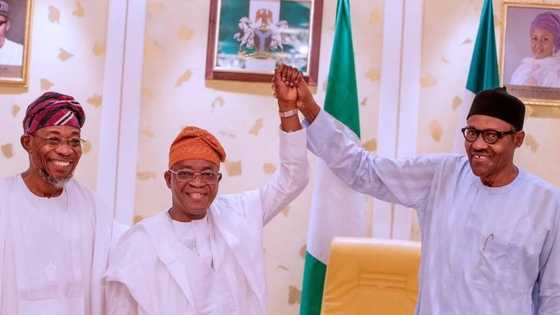 Zaben Osun: Shugaba Buhari ya mika sakon taya murna ga zababen gwamna Oyetola