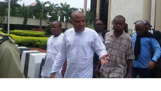 Yanzu-yanzu: Kotu ta yi watsi da laifuka 8 cikin 15 da ake tuhumar Nnamdi Kanu da su