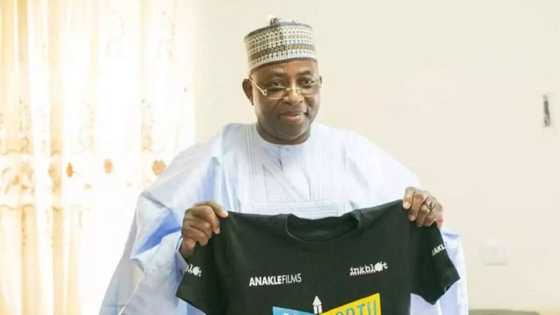 Gwamna Abubakar zai fito a shirin fim da Rahama Sadau ta fito a matsayin jaruma