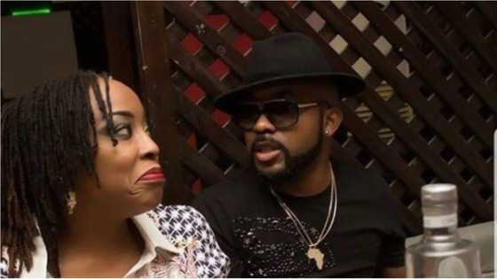 Meet singer Banky W’s adopted elder sister (photo)
