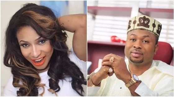 Tonto Dikeh and ex-husband Churchill shade each other