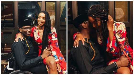 We met on Instagram - Gbenga Daniel’s physically challenged son’s fiancée shares their love story