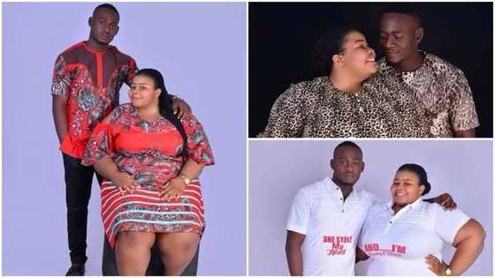 Completely adorable pre-wedding photos of plus-sized Nigerian lady and her fiancé