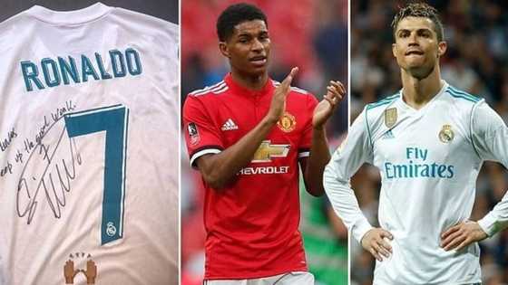 Cristiano Ronaldo gives Rashford another special gift