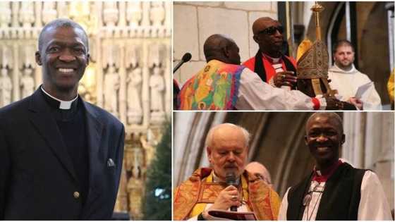 AMAZING! 58-year-old Nigerian ordained first black bishop in London (see photos)