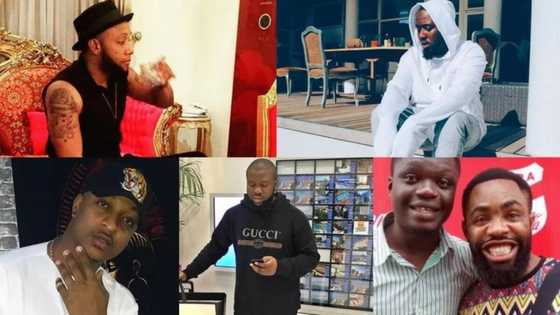 Iceprince, Kcee, IK Ogbonna and Woli Arole jointly slam Hushpuppi (photos, video)