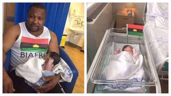 Meet this cute baby who was born 50 years after Biafra Independence (photos)