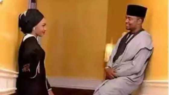 Kyawawan hotunan auren Zahra Buhari da kuma Ahmed Indimi na auren su.
