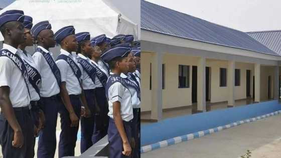 CAS commissions new hostel built by NAF engineers at Air Force school