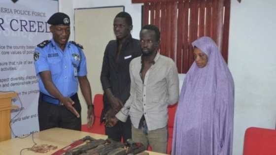Hawa Yinusa, matar da ke jagorantar fashi da satar mutane ta shiga hannu, hoto