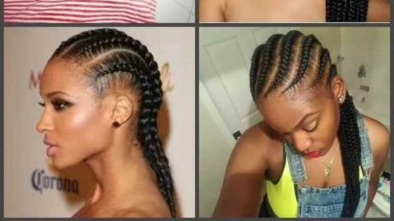 Beautiful, comfortable and longlasting Nigerian cornrow hairstyles for real fashionista