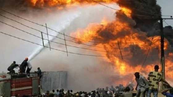 Gobara ta yi mummunar ta'asa a wata sabuwar kasuwa a Arewa