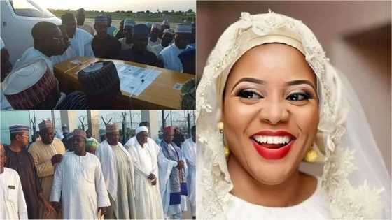 Gawar marigayiya ɗiyar Sule Lamido ta iso Najeriya (Hotuna)