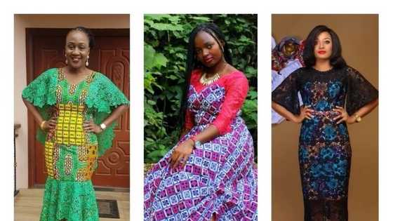 Best designs of Ankara dresses with lace in 2018