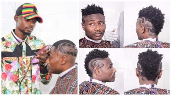 Nigerian man who is a barber cries out, says he is available for home service (photos)
