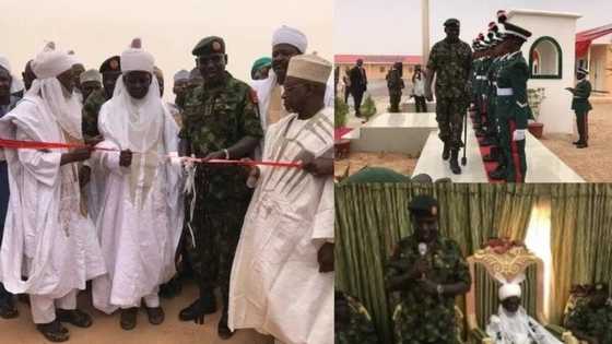 UPDATE: Nigerian army builds military base named after Buhari in his hometown, Daura (Photos)