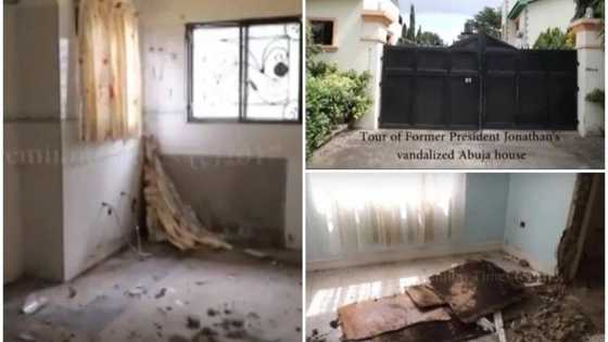 See what is left of ex-President Jonathan’s house after it was burgled (photos, video)
