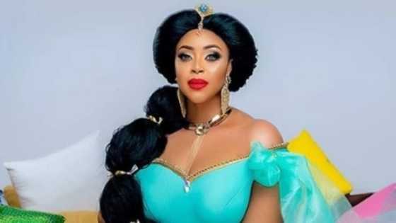 Popular Nollywood actress finally reacts to being pregnant for a Warri-based billionaire, shares post on Instagram (photo)