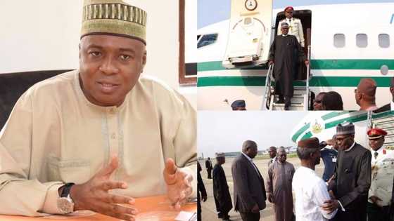 Saraki welcomes Buhari, reveals first task for executive, legislature
