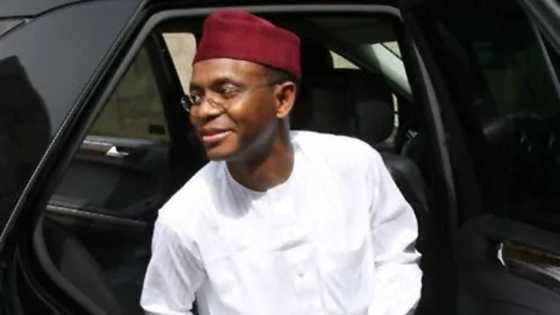 SEE What El-Rufai Was Allegedly Spotted Doing With Son At 5am Today