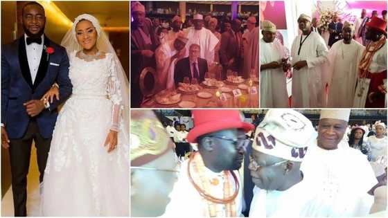 Photos of Tinubu, Otedola, Bill Gates and others as they attend Fatima Dangote's wedding in Lagos