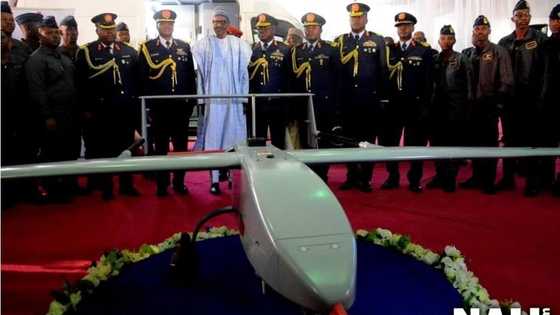 Yau shugaba Buhari zai kaddamar da wani jirgin sojin sama mai sarrafa kansa