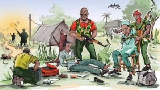 An sace amarya da masu rakiyar ta dakin miji su 10 a jihar Kaduna