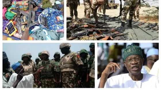 JUST IN: FG recovers treasure trove of materials From Boko Haram, warns of new strategy