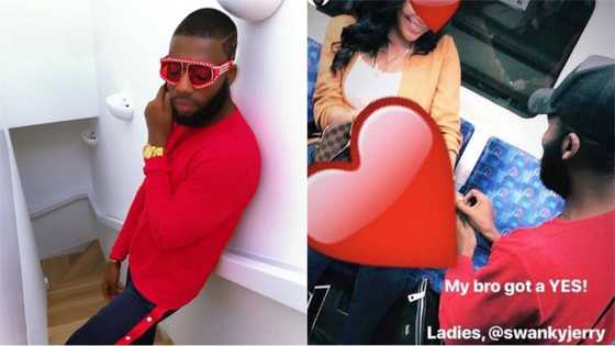 Famous stylist Swanky Jerry is off the market, proposes to his girlfriend in London