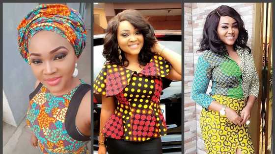 Delightful Ankara styles of Mercy Aigbe