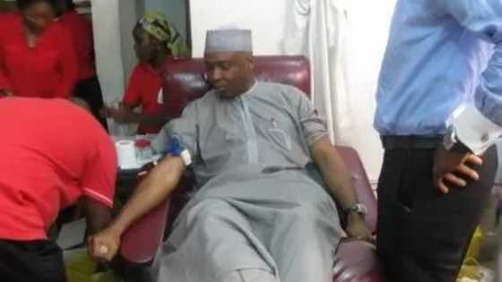 Photos: Saraki Stoned At Eid Prayer
